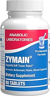 Cartilage Ligament and Tendon Supplement - Clinical Restorative Joint Support Formula with Bovine Cartilage Minerals and Proteolytic Enzymes for Enhanced Comfort Mobility Zymain 90 Support