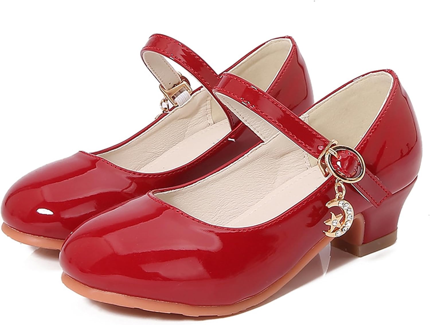 Scarpe Principessa Bambine Scarpe Mary Jane Con Tacco Per Bambine