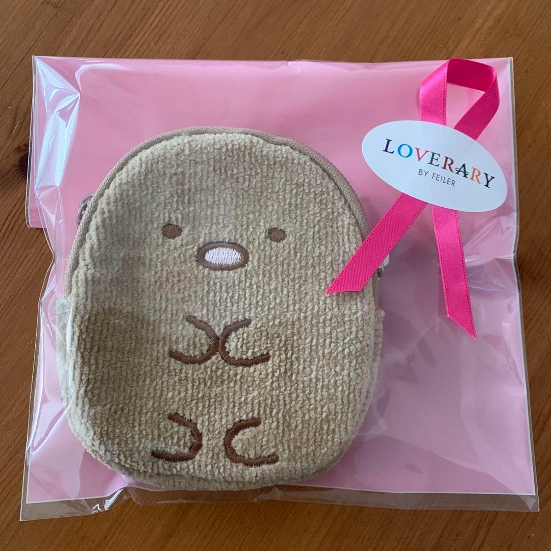 FEILERすみっコぐらし　しろくま型どりポーチととんかつ型どりポーチのセット すみっこ とんかつ型どり ポーチ BFCEGAXB Amazon.co.jp: アイ