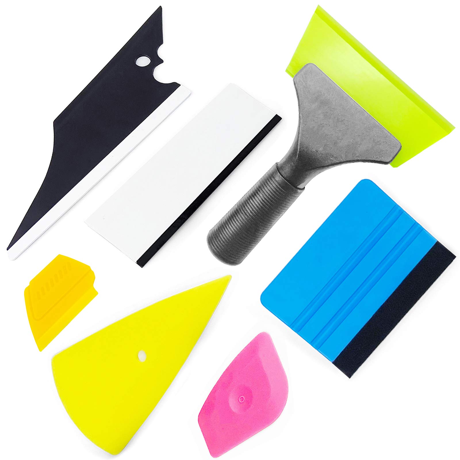 CARTINTS Professional Window Film Tint Install Tool Kit for Home Auto Glass Film Tint, Vinyl Film Tool Kit with 500ml Spray Bottle, Rubber Squeegee, Sc, Utility Knife