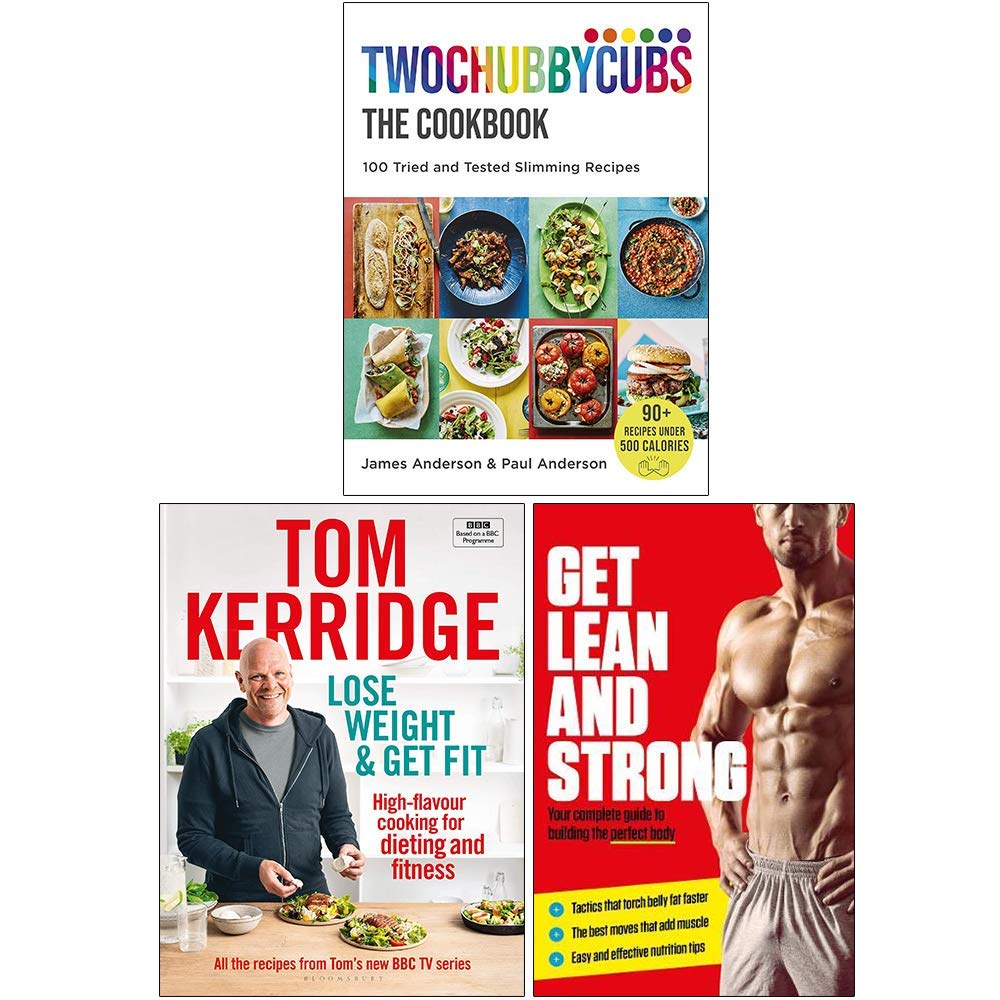 Twochubbycubs The Cookbook [Hardcover], Lose Weight & Get Fit [Hardcover], Get Lean And Strong 3 Books Collection Set