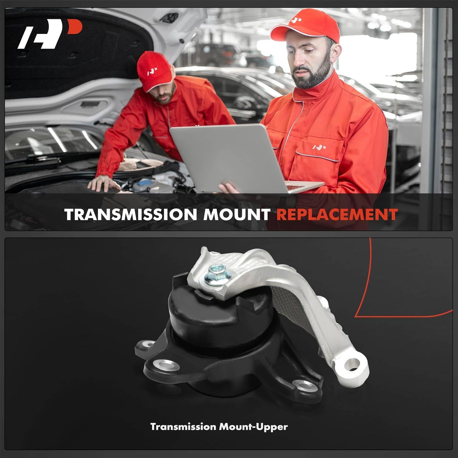 A-Premium Upper Transmission Mount Compatible with Acura TLX 2018 2019 2020, 2.4L, Automatic Transmission