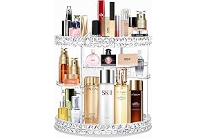 Kingtaily Rotating Perfume Holder Storage Organizer