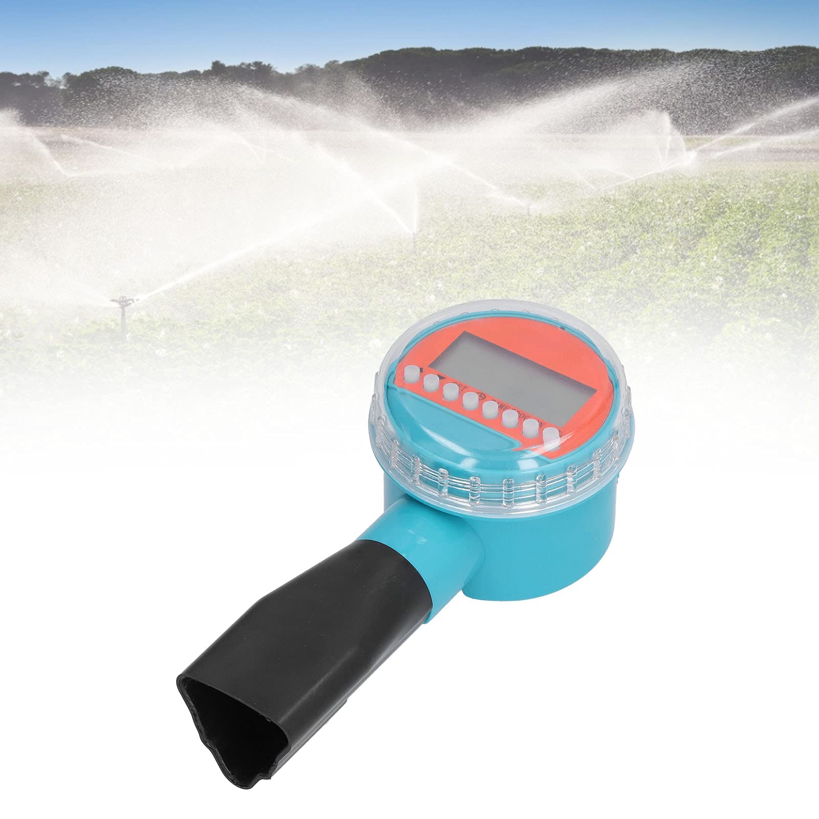 Temporizador de riego inteligente a prueba de agua, controlador de riego, válvula solenoide automática, funciona con pilas para jardín al aire libre, césped, granja, plantas de