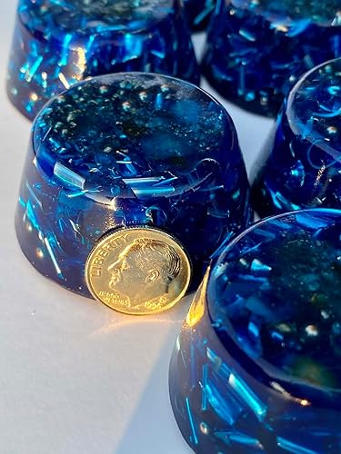 Miniatura 6 de Micro Pearl Small Tower Busters Crystal Orgone Generator Energy Accumulator Handmade GIFTING TOOL!! Made using Advance Harmonics Orgonite Beautiful