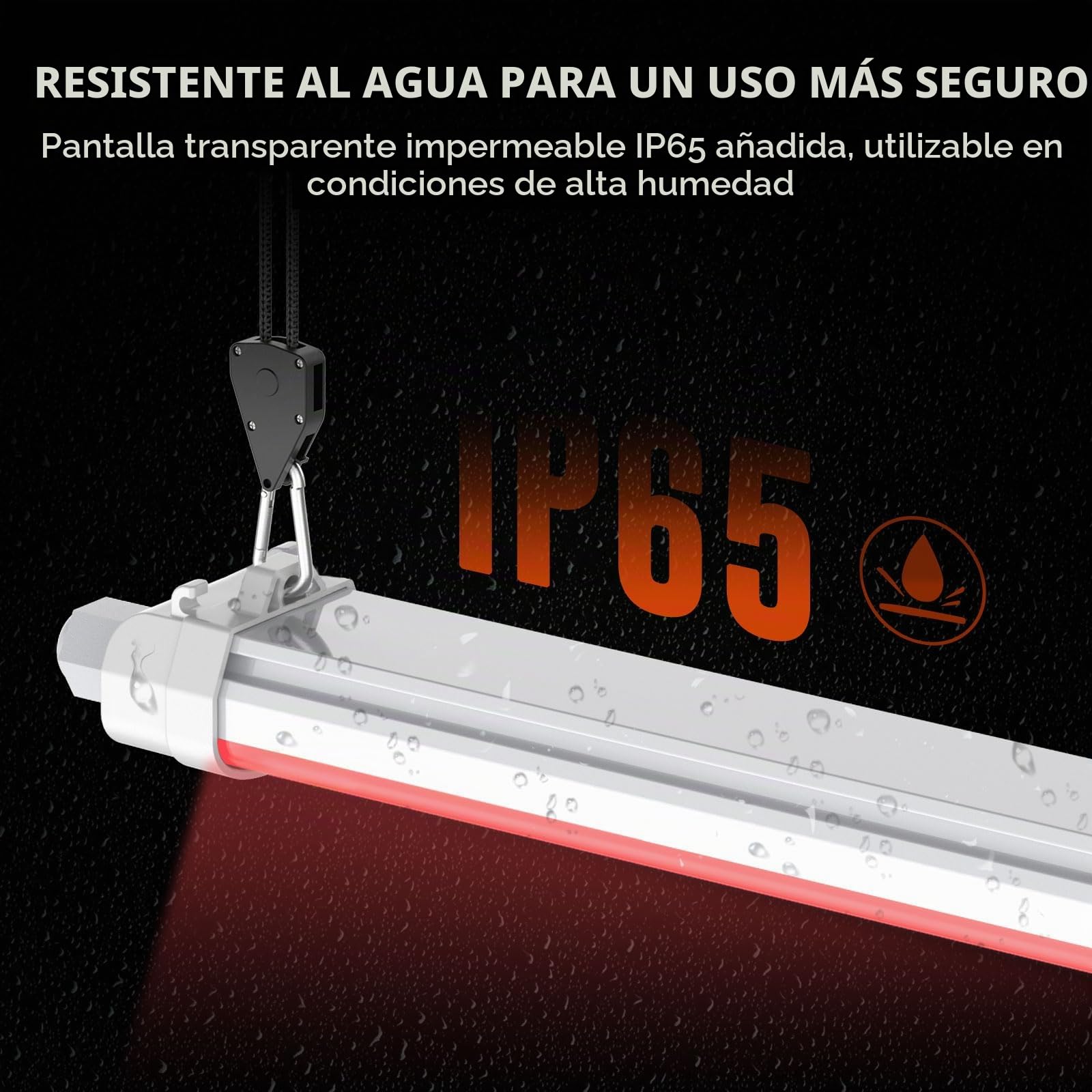 Spider Farmer GlowR40 Lámpara LED para Plantas, Barras de Iluminación Suplementaria de Espectro Rojo, 650-665NM Cultivo de Alta Eficiencia para Plantas de Interior Floración Juego de 2, 40W