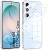 Rongep [Maxi-Clear] Samsung Galaxy S26 için Şeffaf Telefon Kılıfı Kamera Yükseltili Galaxy S26 Koruyucu Esnek ve Hafif Tasarım Darbe ve Çizilmelere Dayanıklı Telefonu Kaplayan Samsung S26 Kılıfı