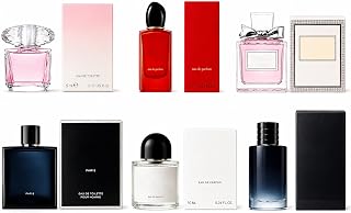 Luxury Mini Perfume Gift Set, 6-Piece Assorted Fragrance Sampler for Women & Men, Travel Size EDP & EDT Collection, Scent Discovery Set for Gifts, Daily Wear & Travel