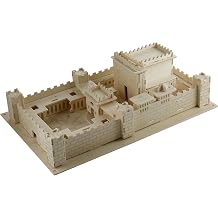 MASORET Wooden 3D Jerusalem Temple Model KIT Jewish Israeli Beit Hamikdash Replica Puzzle, Teens to Adults, 15 * 9 * 5 Inch The Temple...