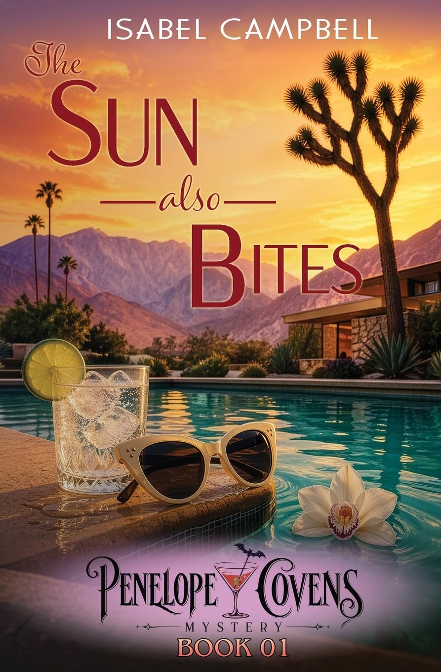 The Sun Also Bites: A Paranormal Cozy Mystery: 1 (Penelope Covens Mystery)