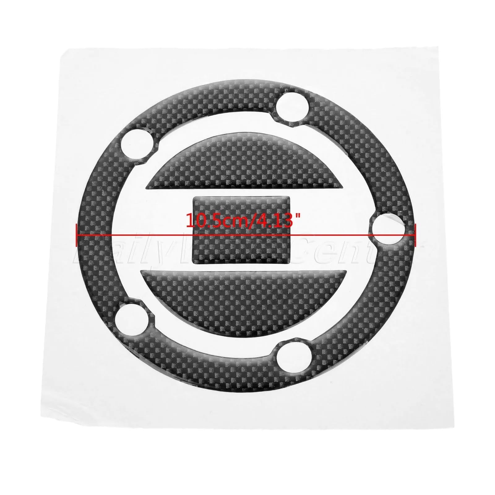 Protection Réservoir Moto Autocollant - Pour Suzuki GSX-R 125 150 250 2017-2018, Aspect Carbone
