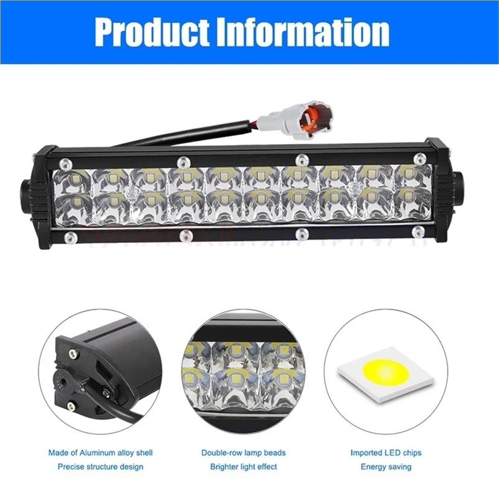 Moto Fari Stradali Spot Light Beam Per Suzuki RM125 RM250 1996 1997 1998 1999 2000 Kit 60W Manubrio Faro Moto Luce Barra Luminosa LED Set