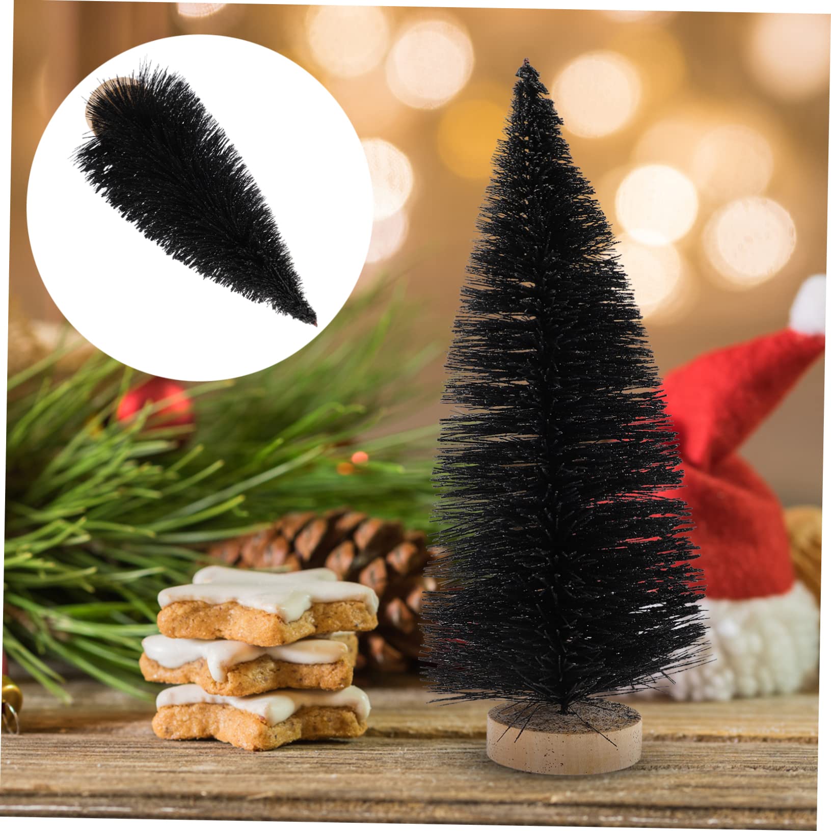 Didiseaon 5pezzi Mini Albero Di Natale Artificiale Da Scrivania Decorazione Natalizia Slim Per Interni Ed Esterni Ornamento Per Famiglia e Amici