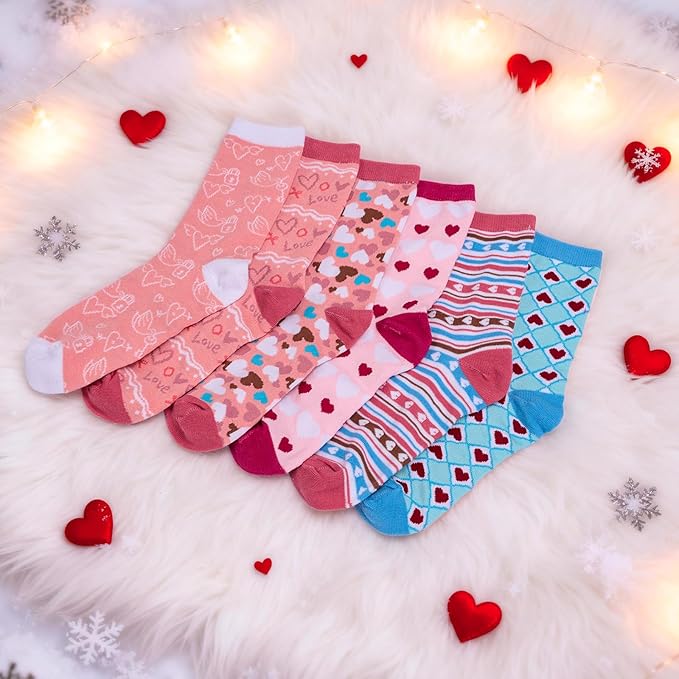 Max Fun 6 Pares Medias Mujer Algodón Suave Cómodas Calcetines Divertidos miniatura 6