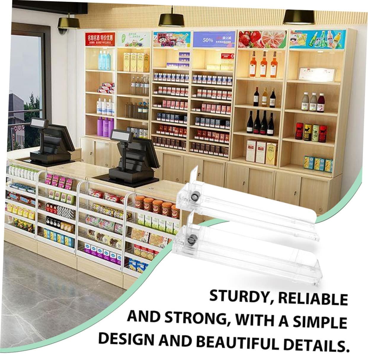 ULTECHNOVO 3pcs Cigarette Dispensers Automatic Push Trays Showcase Display Racks for Retail Store