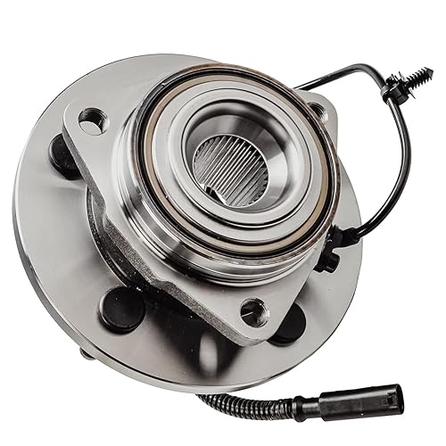 Miniatura 175 de Detroit Axle - Buje de cojinete de rueda delantera 4WD para Ford F-250 F-350 Super Duty 1999-2004, Excursion 2000-2002, Cojinete de rueda y conjunto