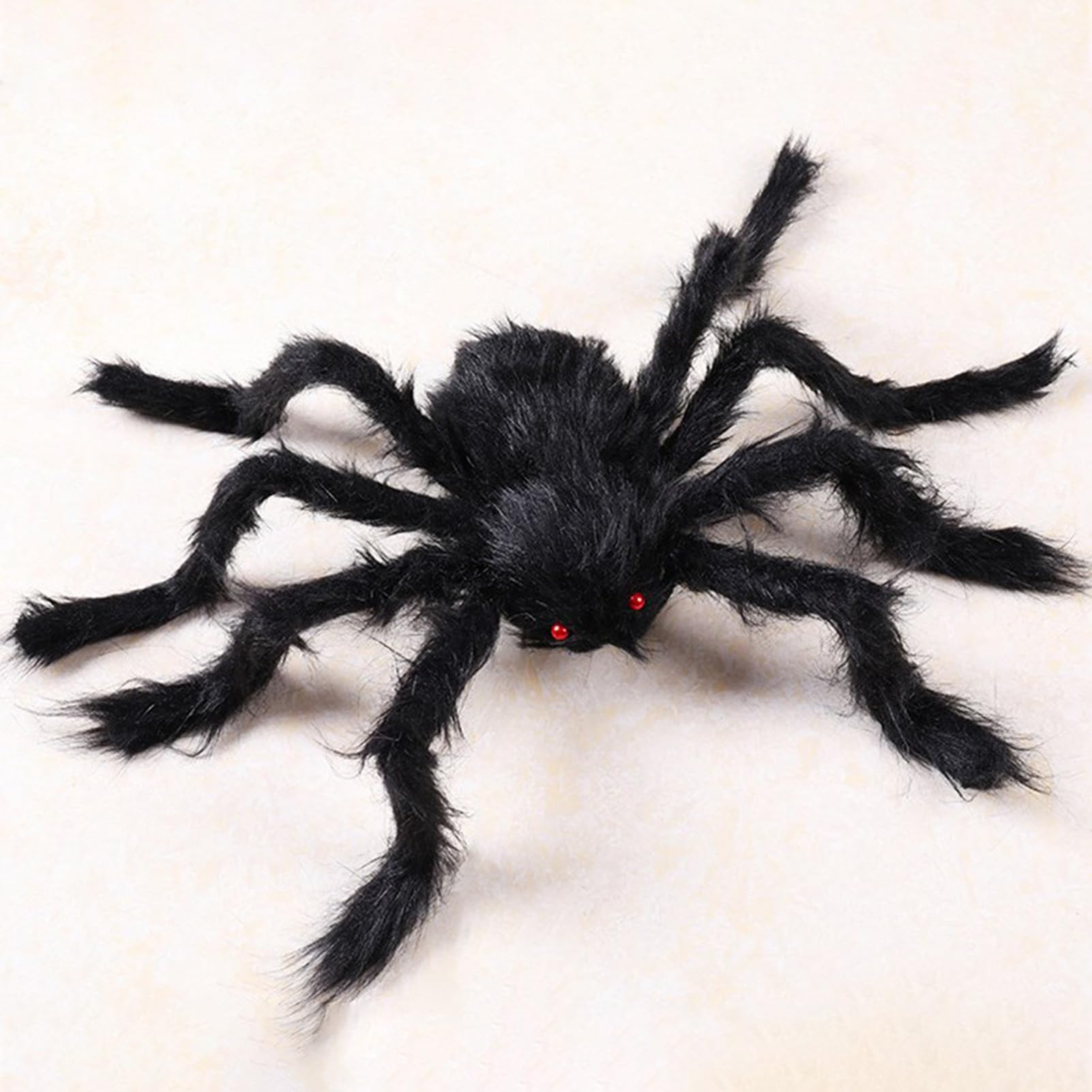 200 Pièces Araignées En Plastique D'Halloween,3 Tailles De Fausses