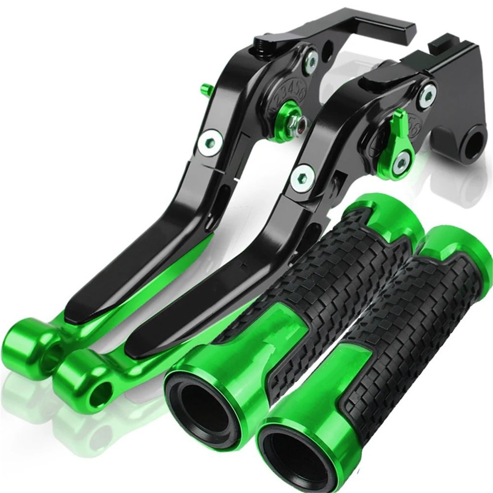 dźwignia sprzęgła hamulca Pasuje do motocykla Kawasaki Z750 2007-2012 Akcesoria hamulcowe dźwignie sprzęgła kierownica końcówki uchwytów Dźwignie hamulca motocykla(Z750 2007-2012-14)