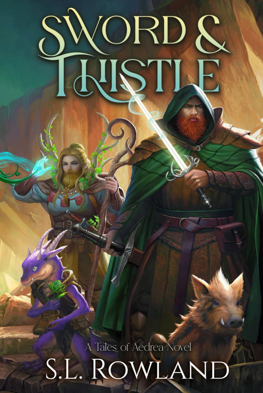Sword & Thistle: A Cozy Fantasy Adventure (Tales of Aedrea)
