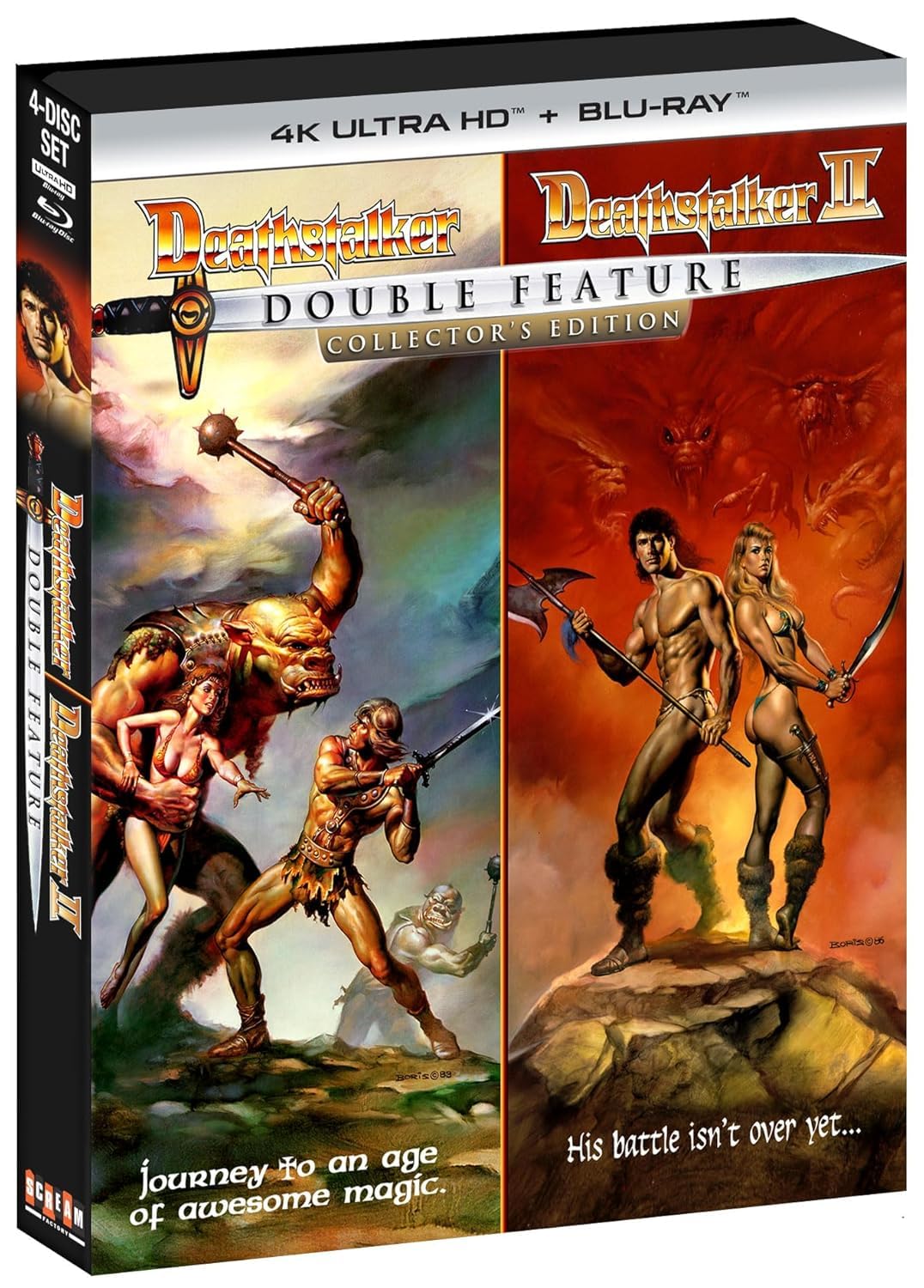 Deathstalker / Deathstalker II - Double Feature 4K Ultra HD