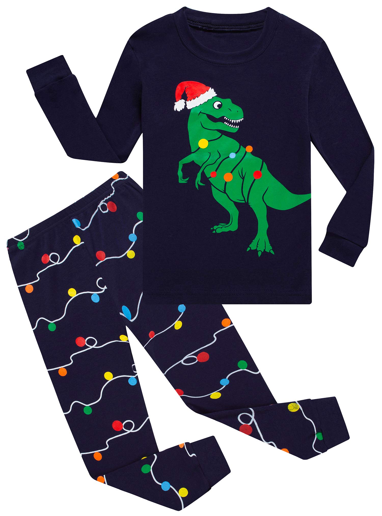 Pijamas familiares a juego para Navidad, ropa de dormir de algodón para vacaciones, San Valentín, Halloween