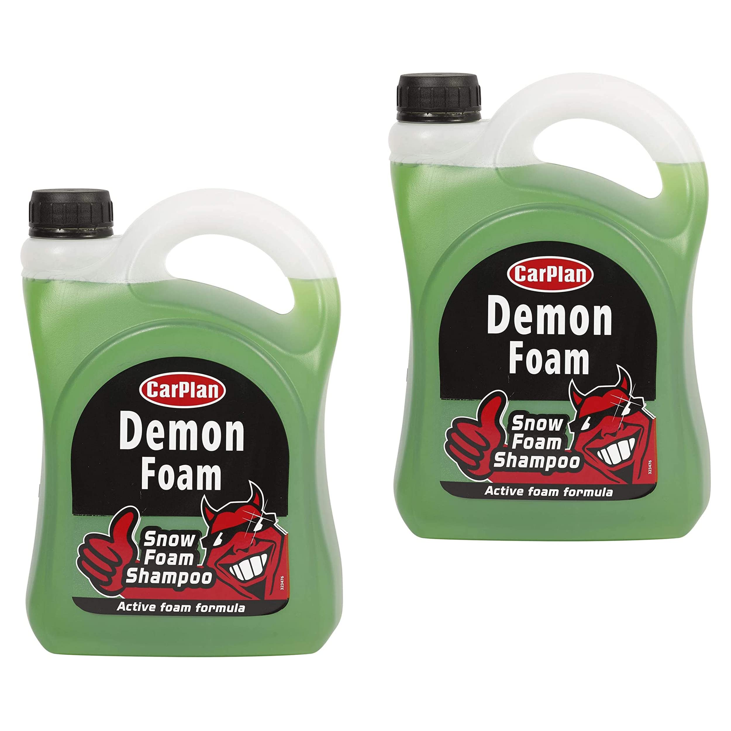 Demon Snow Foam Shampoo, 2 Litre Refill (Pack of 2)