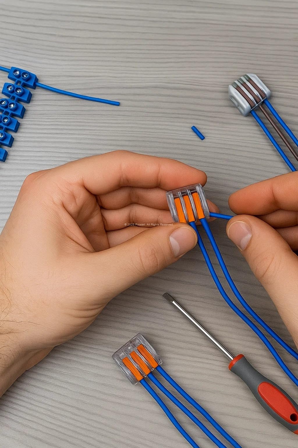Proalet Sıralı Klemens, 12'li, No:1, Yüksek Isıya Dayanıklı, Vidalı Bağlantı, 0.50-4mm² Kablo Uyumu, Plastik, Elektrik Bağlantı Aksesuarı, Elektrikçi Malzemesi, Vidalı Klemens Bloğu