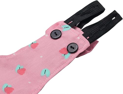 Miniatura 4 de BestParts Pañal ajustable impermeable reutilizable, pañal de tela para aves de corral para granja, ganso de mascotas, pato para mascotas, pollo para