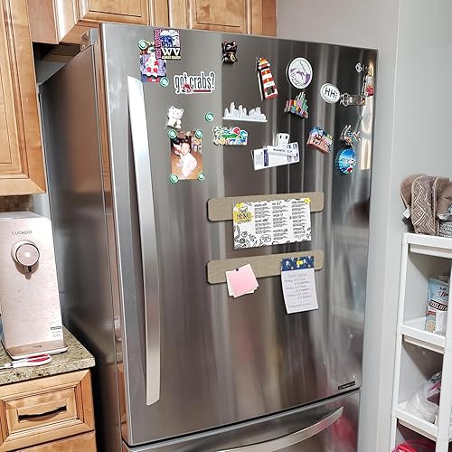 Miniatura 6 de Tiras de fieltro para tablón de anuncios, tablero de corcho para dormitorios, oficinas, decoración de pared del hogar, tiras autoadhesivas para