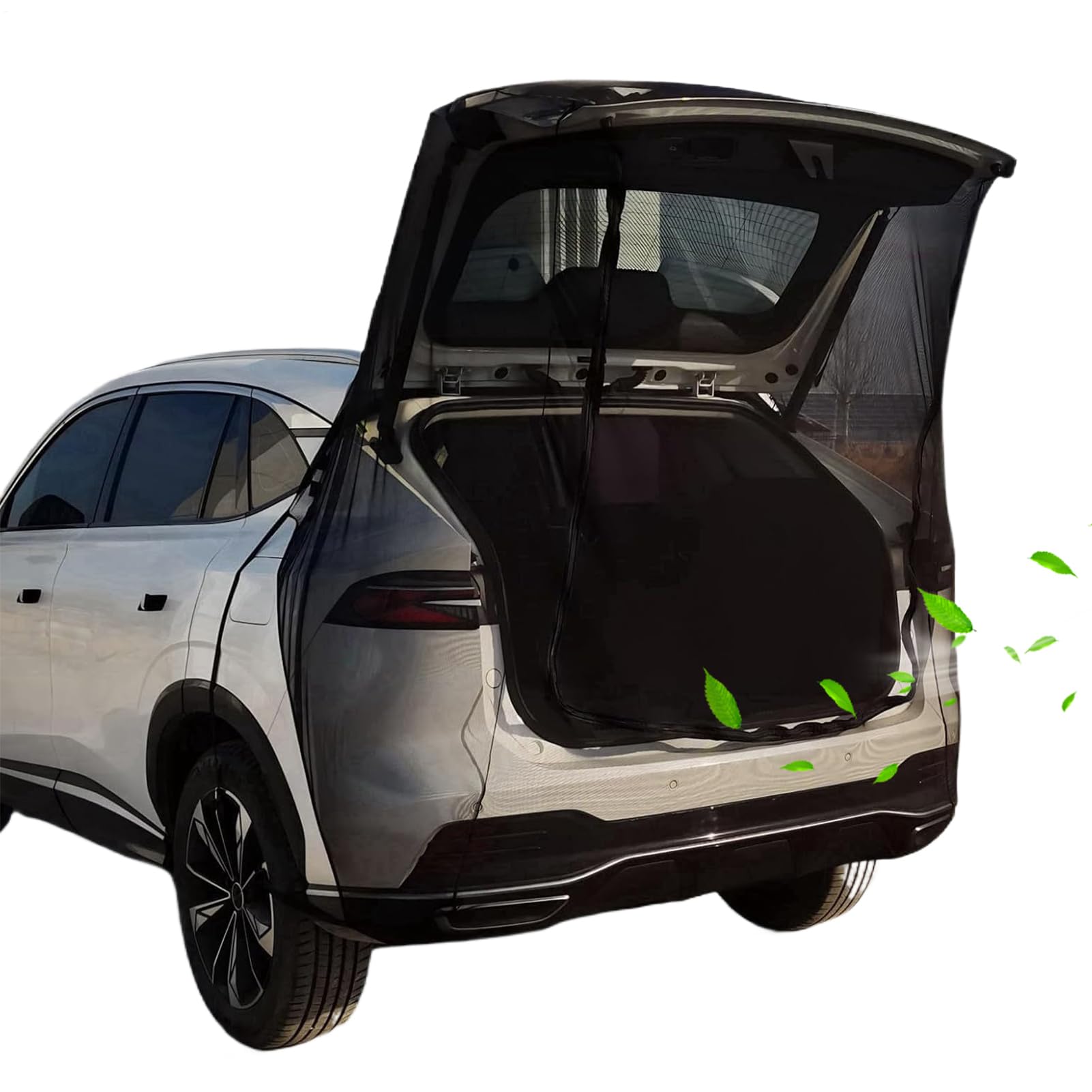 Tenda Da Bagagliaio Per Auto Rete Privacy Anti-Insetti | Tenda Traspirante SUV Da Bagagliaio E Portellone Per Privacy Veicolo Camper Sosta A Bordo Della Strada Viaggio Lungo Viaggio