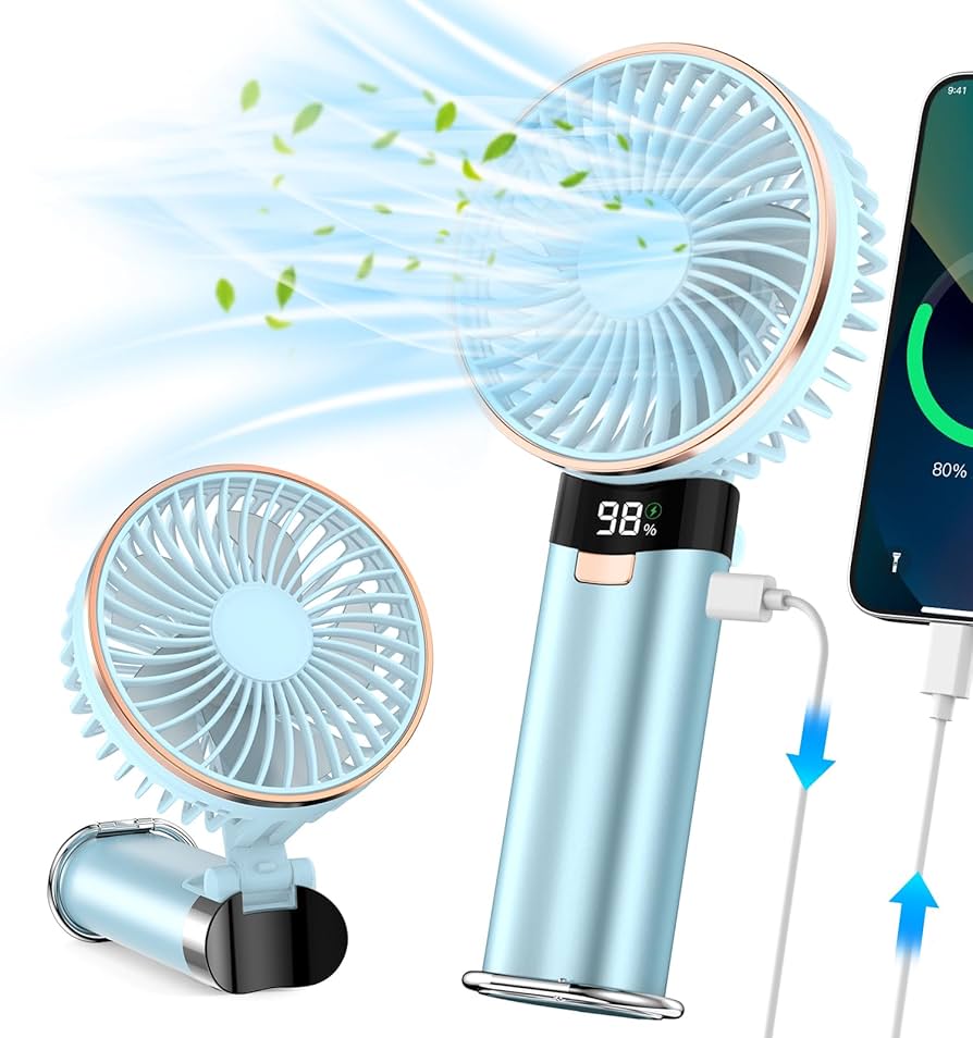 5 IN 1 ハンドヘルドファン 9000mAh 楽天市場】ハンディファン 冷却プレート【2年保証】＼進化版