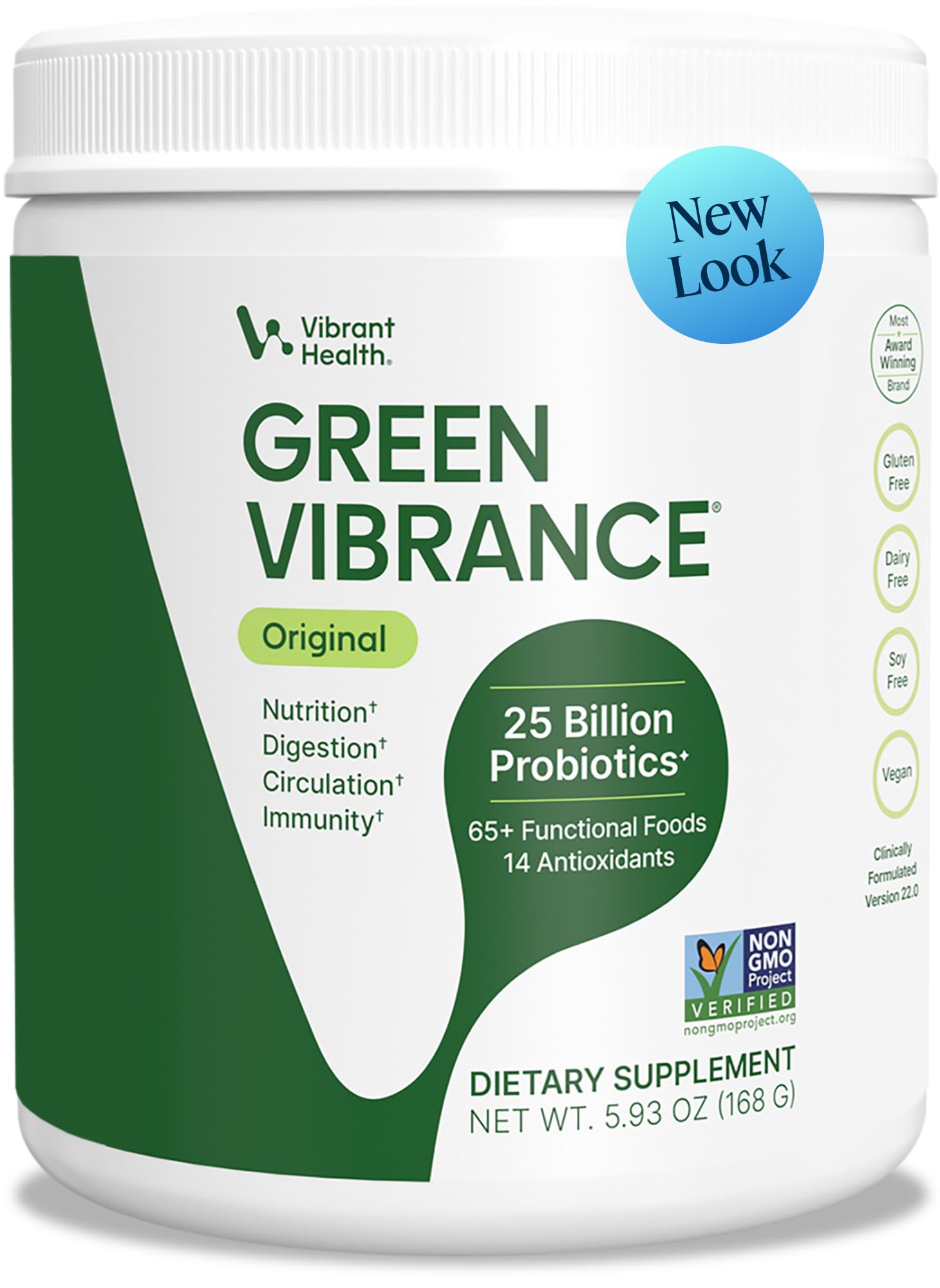 Amazon.com: Vibrant Health, Green Vibrance, Vegan Superfood Powder