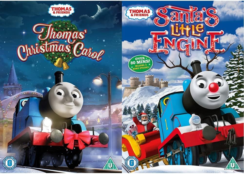 Thomas & Friends: Thomas' Christmas Carol [DVD] & Thomas & Friends: Santa's Little Engine [DVD]
