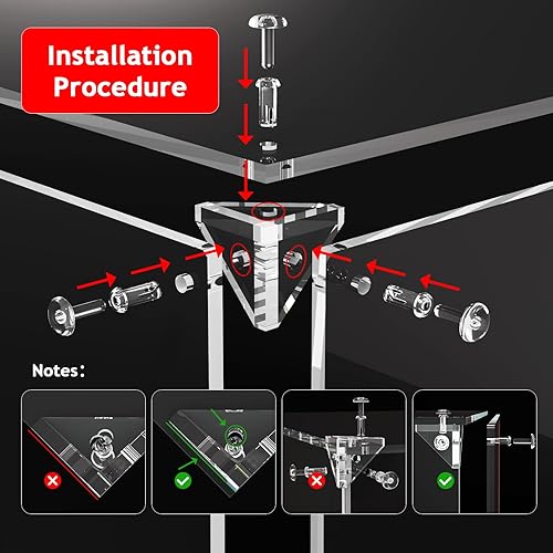 Miniatura 5 de Vitrina de acrílico para coleccionables, caja de exhibición de acrílico transparente para Lego, funda de vidrio alternativo para figuras de