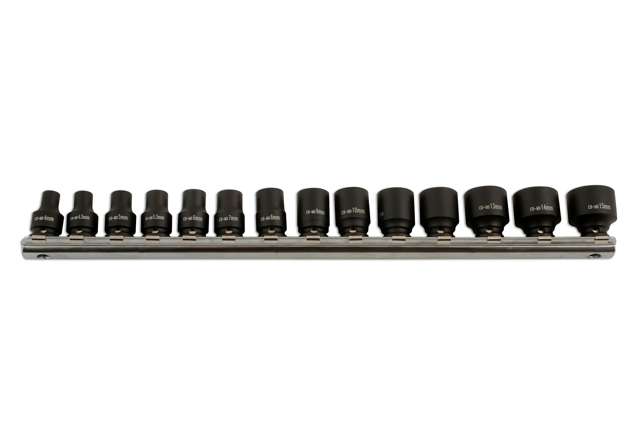 Laser Tools Impact Socket Set 1/4""D 14pc 5961