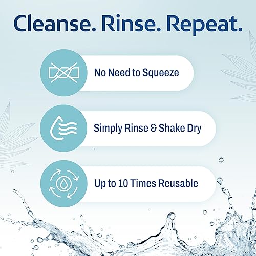 Miniatura 6 de HartFelt Limpiador facial redondo para mujer, esponjas faciales reutilizables para limpieza diaria, almohadillas exfoliantes faciales para eliminar