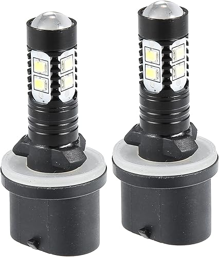 880 bombillas antiniebla de alta potencia 18 3030 chips auto LED conducción coche correr DRL lámpara brillante impermeable (juego de 2)