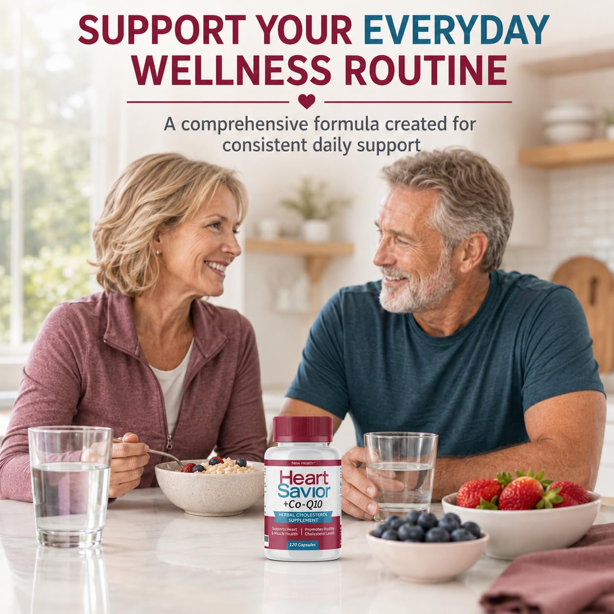 HeartSavior Natural Cholesterol Support Supplement with Red Yeast Rice — Amazon image 6
