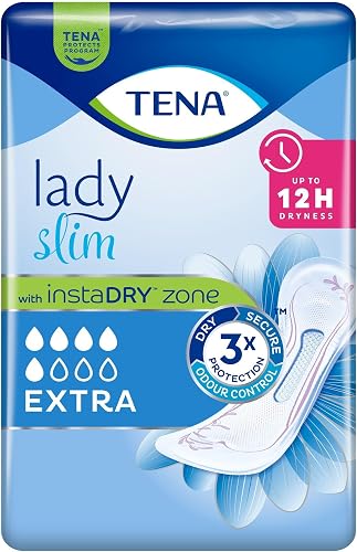 Tena Lady Slim Extra Incontinence Pads 10-Pieces