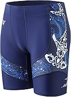 Vista 15 de HUGE SPORTS Shorts Rash Guard de Natación para Hombre Jammer de Natación de Compresión Traje de Baño Activo de Secado Rápido Shorts de Entrenamiento