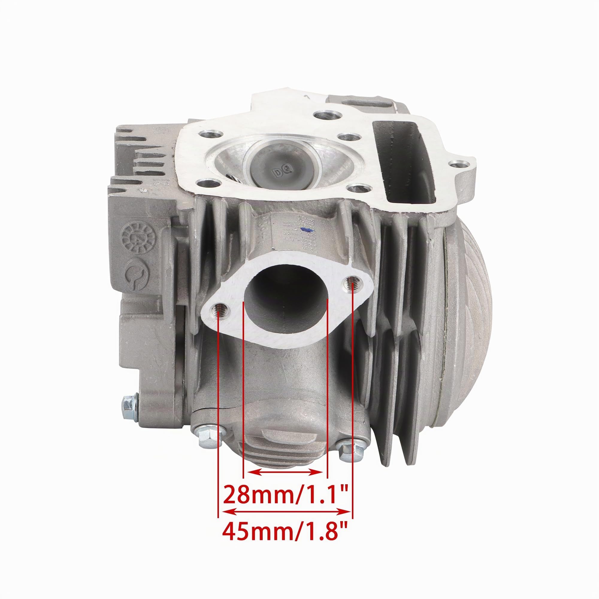 WOOSTAR 56mm Culasse à Gros Alésage Replacement pour YinXiang 140cc Moteur YX140 1P56FMJ Moteur Dirt Pit Bike