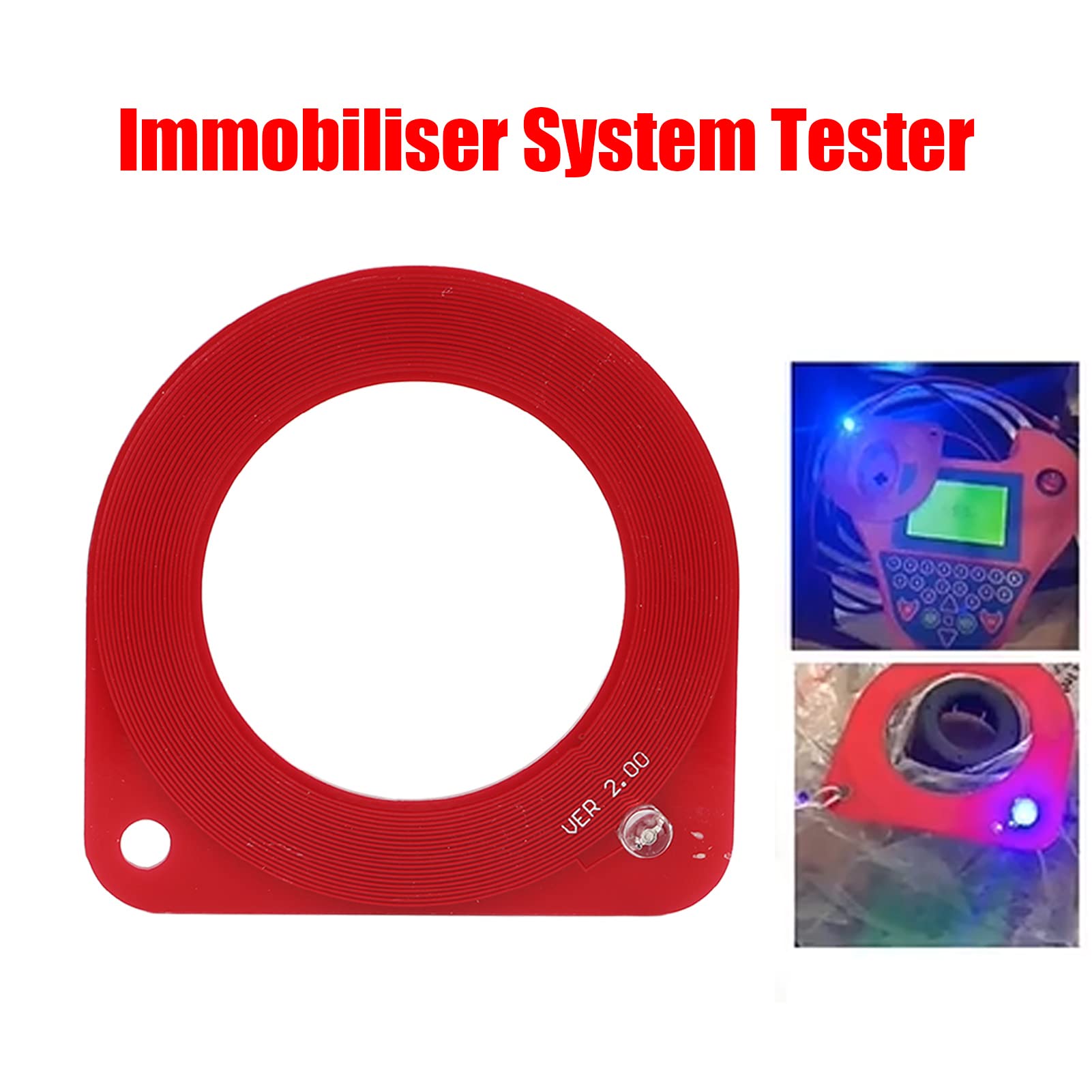 Coil Checker, Coil Easy Checker Herramienta de Prueba de diagnóstico Sistema inmovilizador Herramienta de Prueba de diagnóstico Reemplazo para 1998-2010