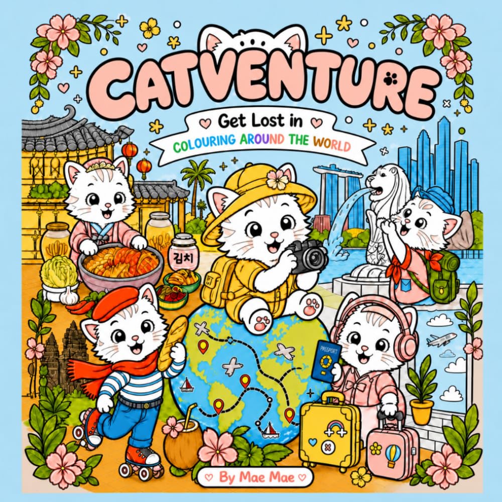 Catventure: Get Lost In Colouring Around The World