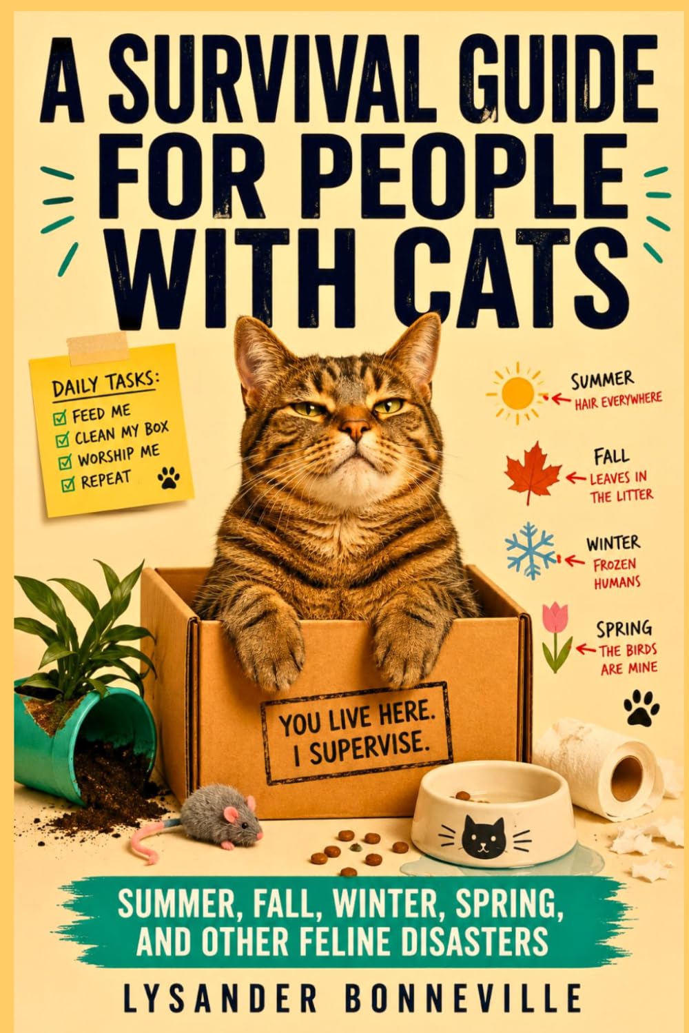 A SURVIVAL GUIDE FOR PEOPLE WITH CATS: Summer, Fall, Winter, Spring, and Other Feline Disasters