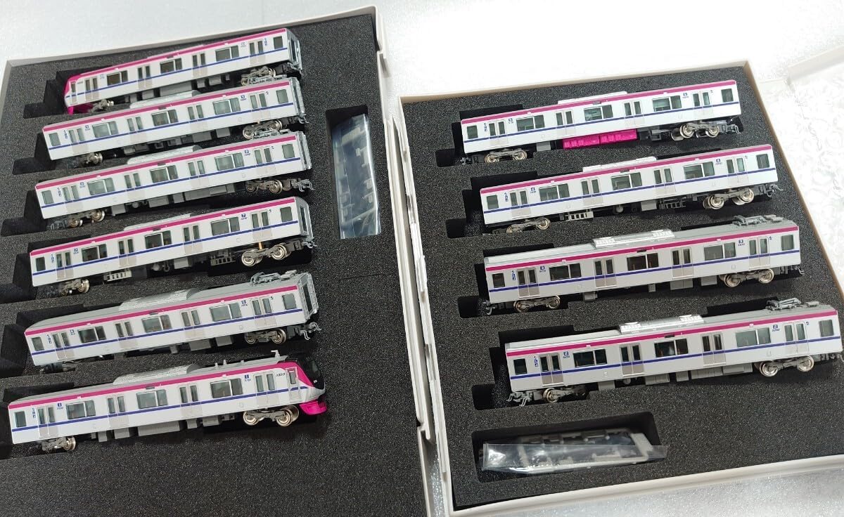 10両栓付密連 京王 5000系 京王ライナー グリーンマックス 基本30728増結