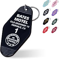 Vista 1 de Chillkat Llavero de hotel vintage Motel