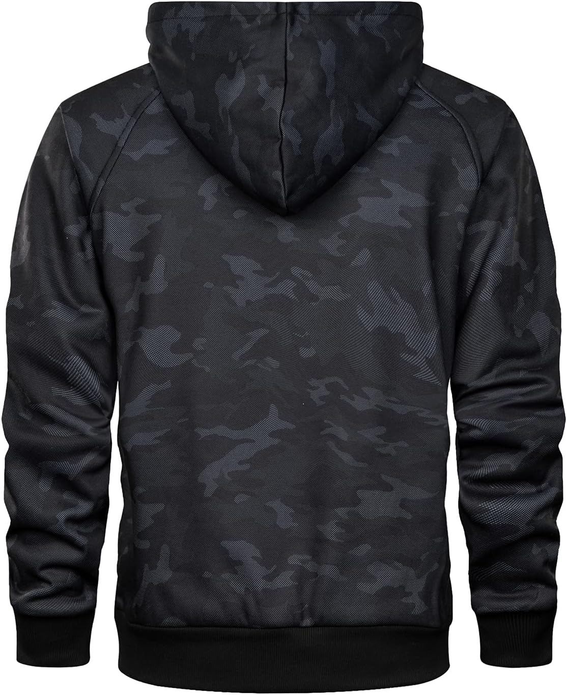 LBL Leading the Better Life Men's Solid Pullover Hoodies Sports Soft Blend Fleece Hooded Sweatshirts with Kangaroo Pocket - Image 3