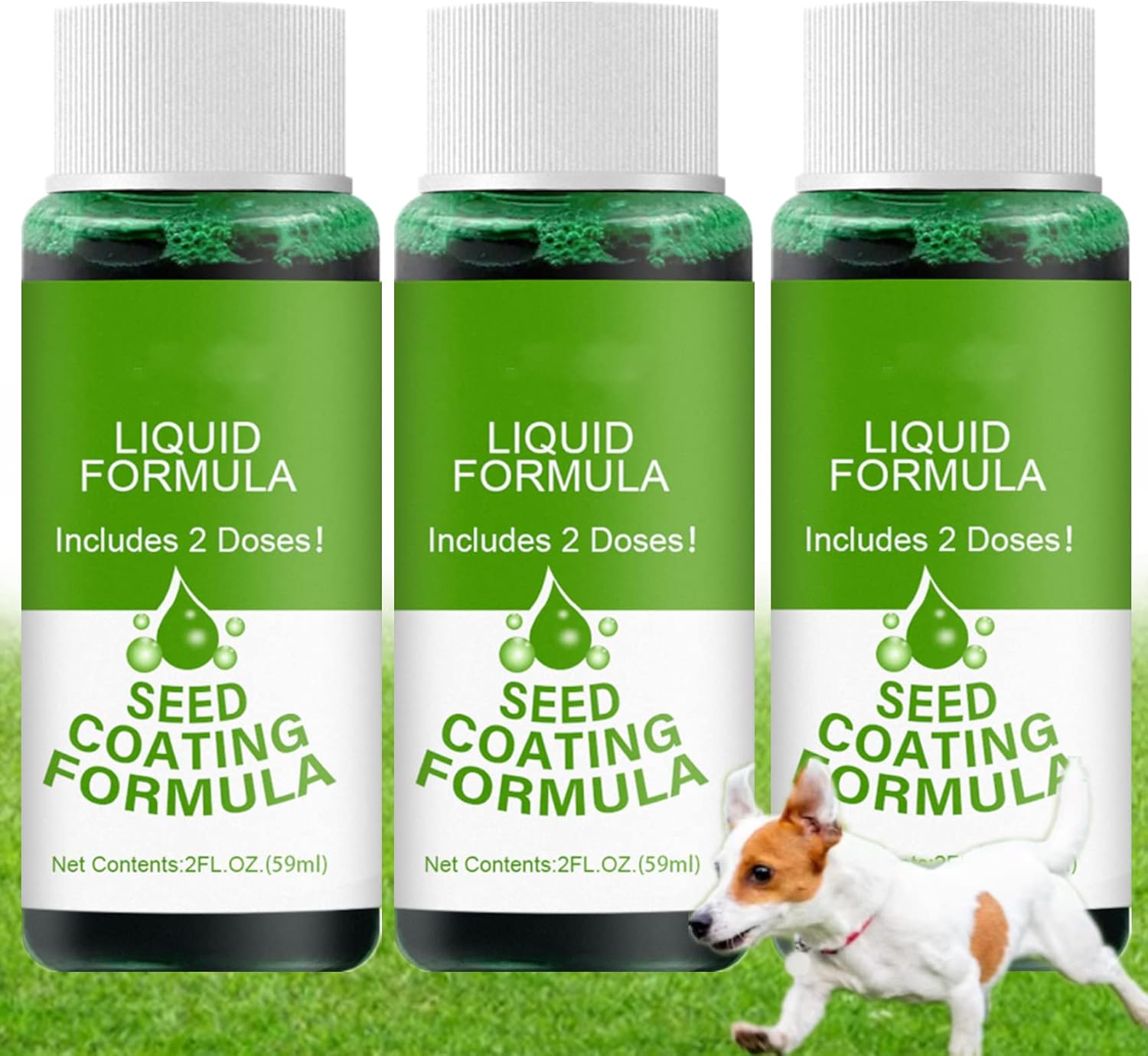 3/5/10pcs Green Grass Lawn Spray, Liquid Grass Seed Spray