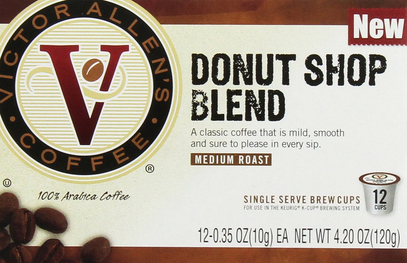 Victor Allen's Coffee 72 Count (Donut Shop)