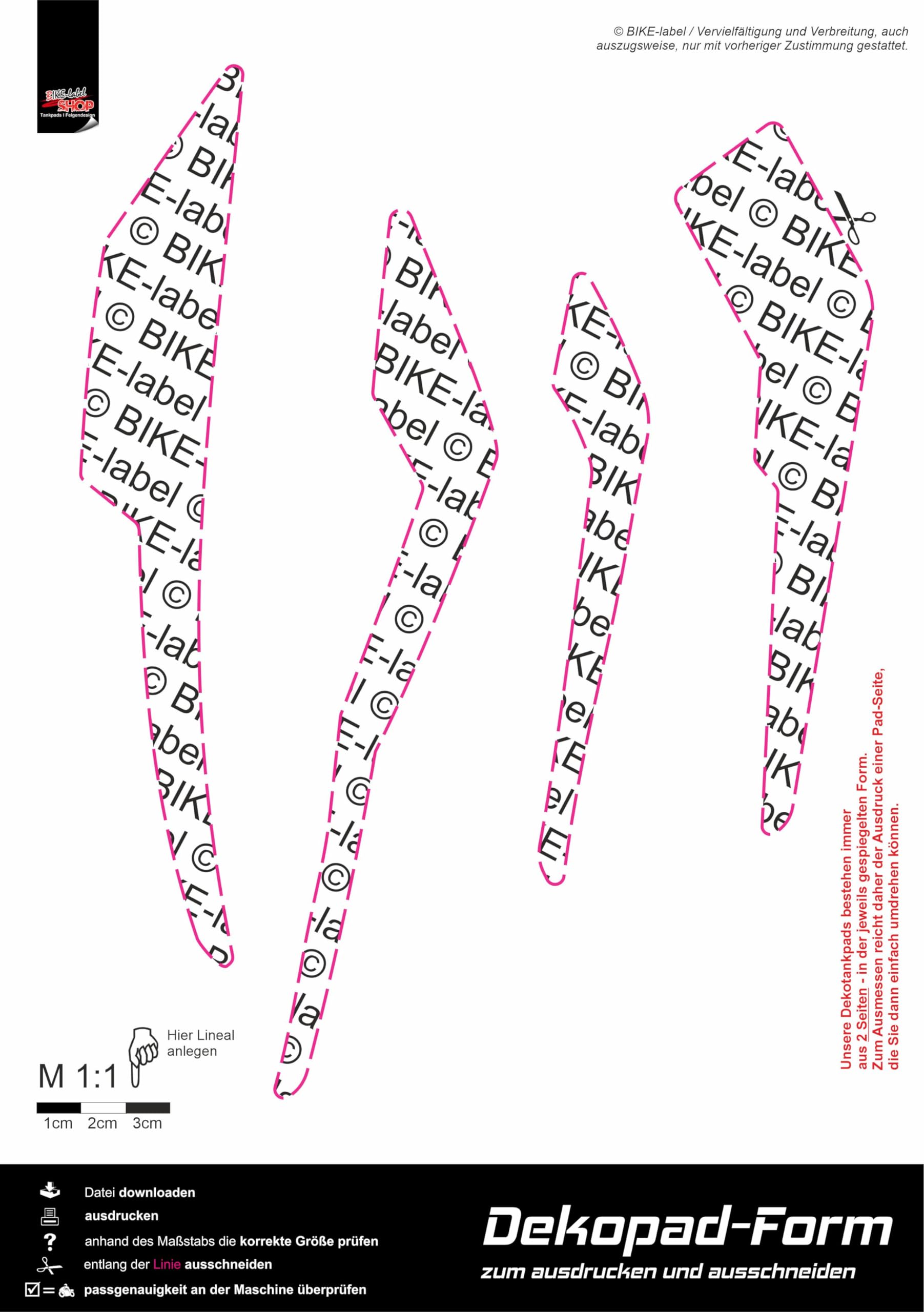 Tankpad Graphic-Kit Motorcycle Sticker Decor compatible for